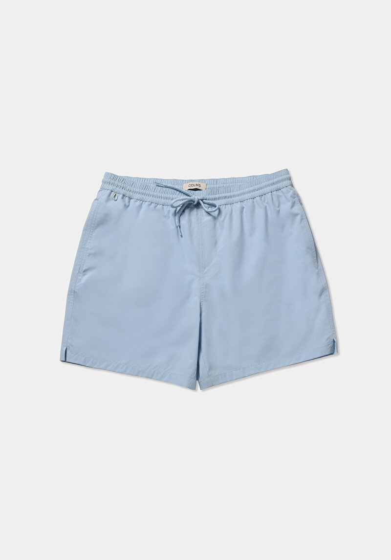Imagine a Short De Plaja De Barbati Albastru Slim Fit  Cl1072836