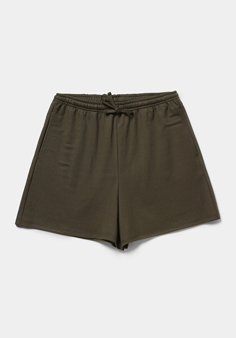 Imagine a Short / Pantaloni Scurti De Dama Verde Regular Fit  Cl1078851