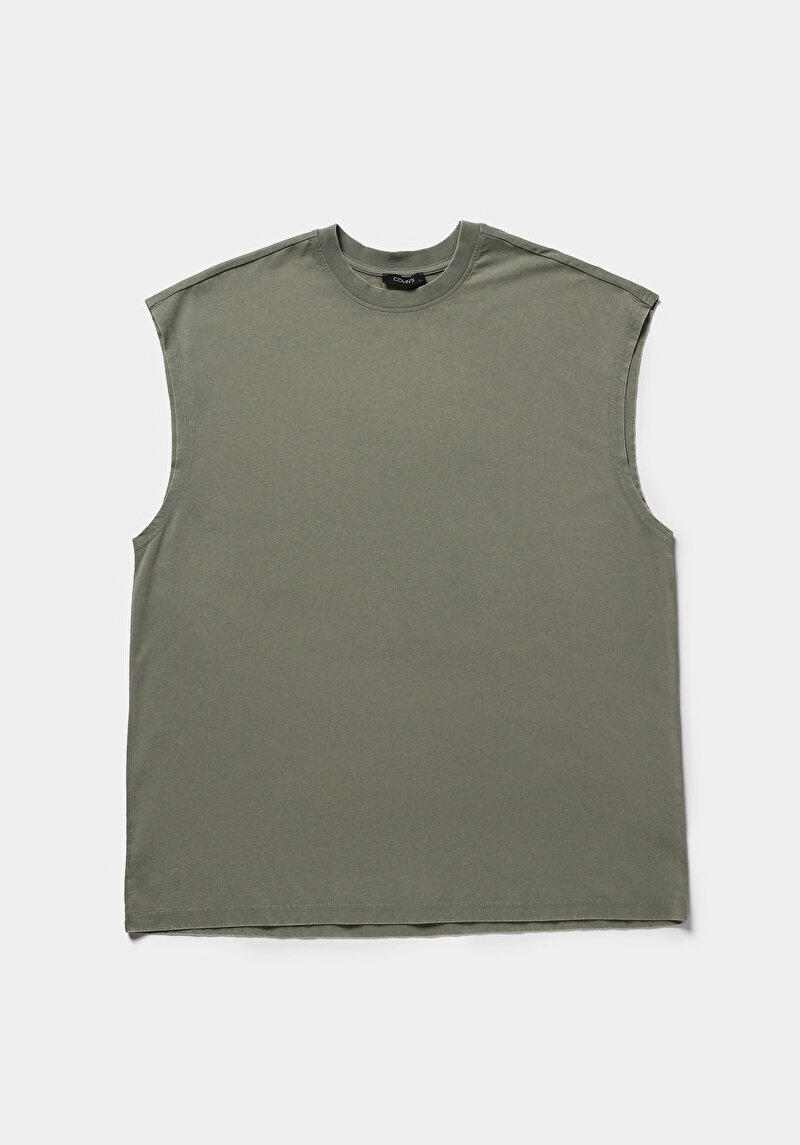 Imagine a Maiou De Barbati Verde Oversize Fit  Cl1080568