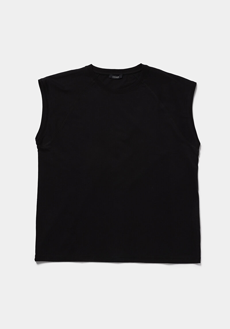 Imagine a Maiou De Barbati Negru Boxy Fit  Cl1081312