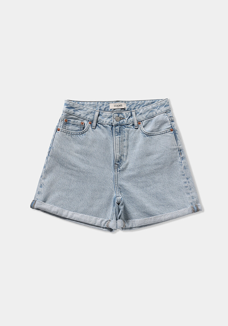 Imagine a Short / Pantaloni Scurti De Dama  Mom Fit  Cl1081445