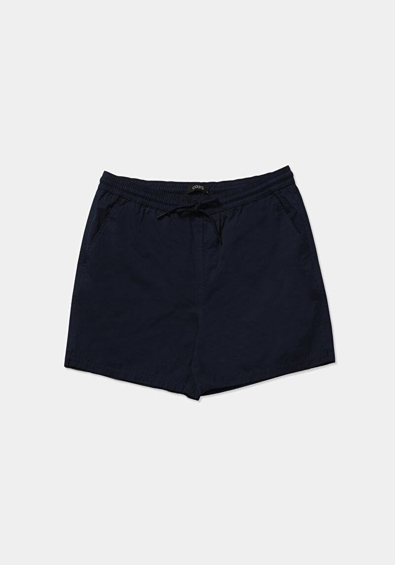 Imagine a Short De Plaja De Barbati Albastru Marin Slim Fit  Cl1081037
