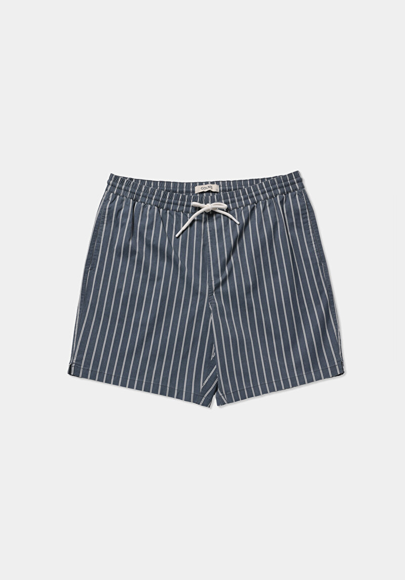 Imagine a Short De Plaja De Barbati Albastru Regular Fit  Cl1081039