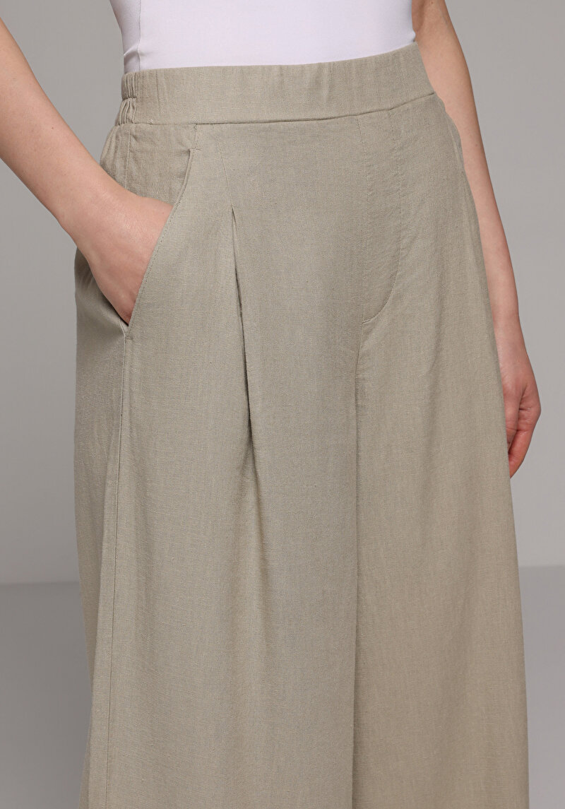 Imagine a Pantaloni De Dama Verde Regular Fit  Cl1074353