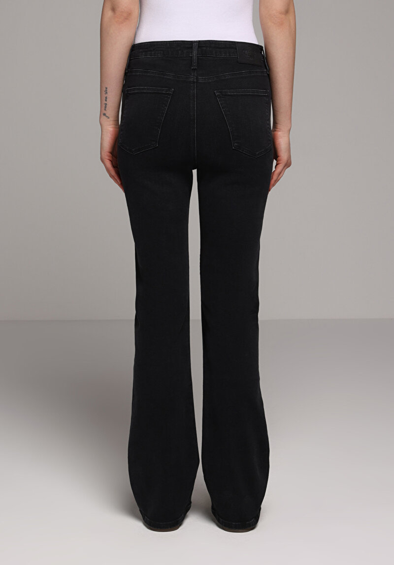 Imagine a Pantaloni De Dama Negru Slim Fit 797 Adel Cl1078201