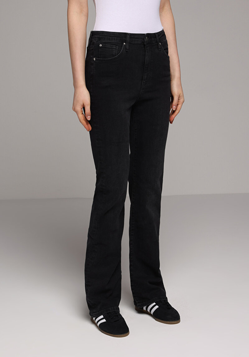 Imagine a Pantaloni De Dama Negru Slim Fit 797 Adel Cl1078201