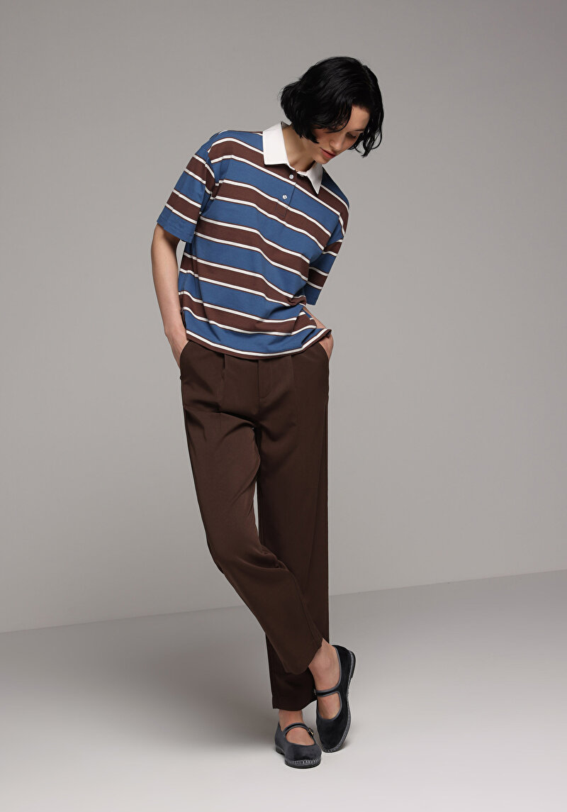 Imagine a Pantaloni De Dama Maro Regular Fit Cl1078282