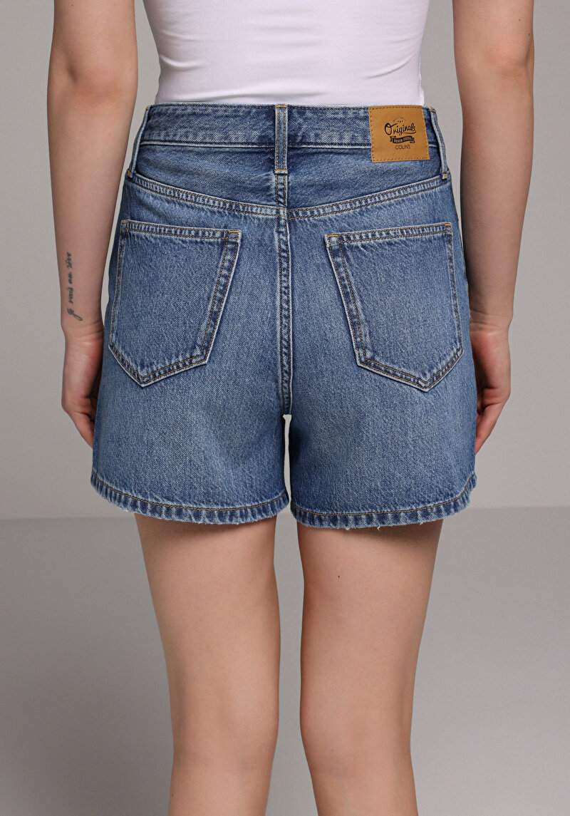 Imagine a Short / Pantaloni Scurti De Dama  Mom Fit  Cl1081451
