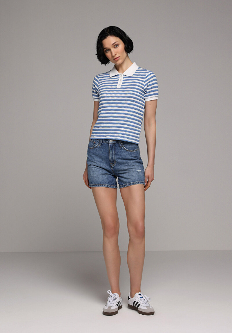 Imagine a Short / Pantaloni Scurti De Dama Mom Fit Cl1081451
