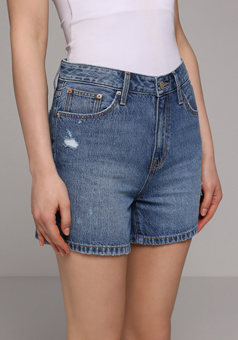 Imagine a Short / Pantaloni Scurti De Dama  Mom Fit  Cl1081451