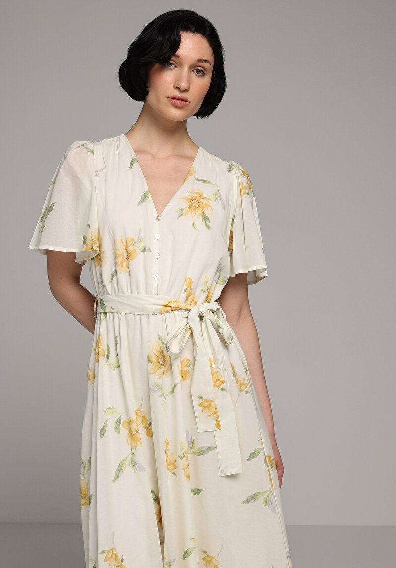 Imagine a Rochie De Dama Galben Regular Fit  Cl1078705