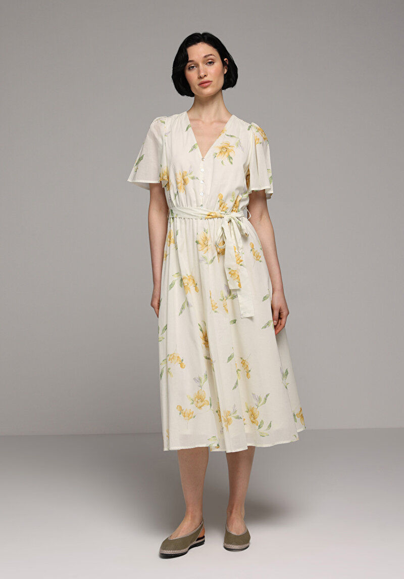 Imagine a Rochie De Dama Galben Regular Fit  Cl1078705