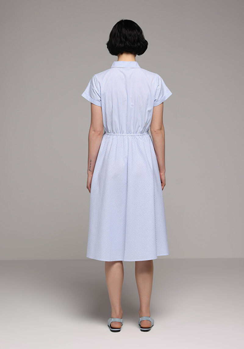 Imagine a Rochie De Dama Albastru Regular Fit Cl1081471