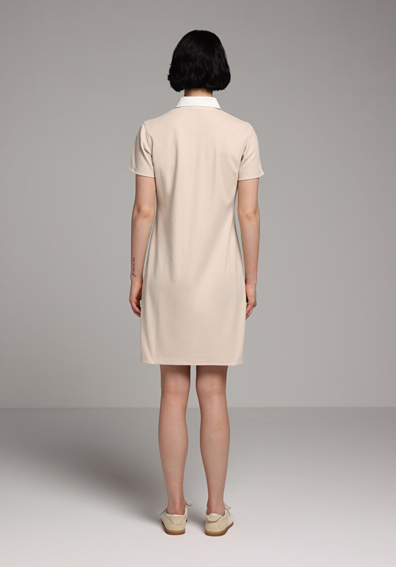 Imagine a Rochie De Dama Bej Slim Fit  Cl1079912