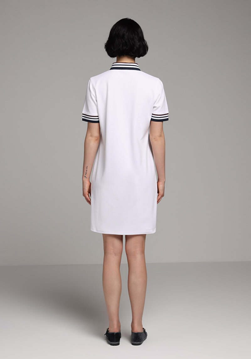 Imagine a Rochie De Dama Alb Slim Fit  Cl1080076