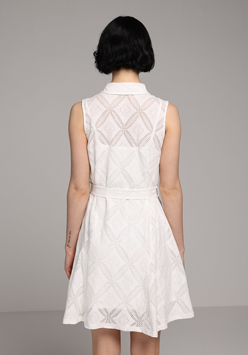 Imagine a Rochie De Dama Alb Regular Fit  Cl1080376