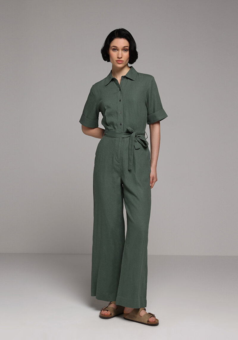 Imagine a Global / Total De Dama Verde Regular Fit  Cl1078728