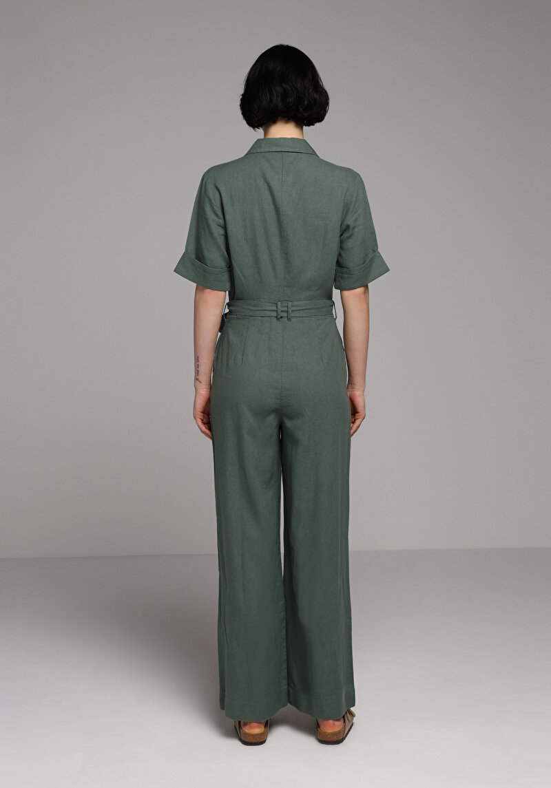 Imagine a Global / Total De Dama Verde Regular Fit  Cl1078728