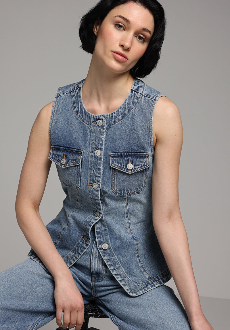 Imagine a Vesta De Dama Slim Fit Cl1081428