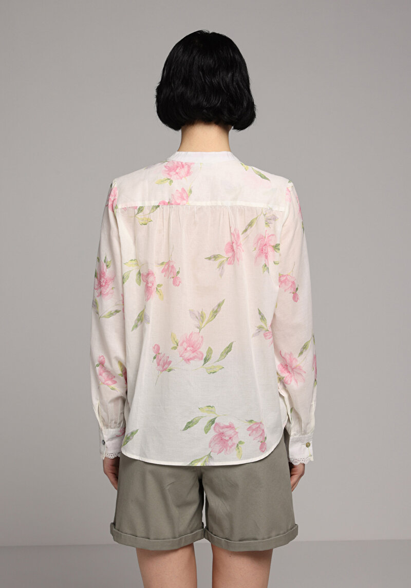 Imagine a Camasa Cu Maneca Lunga De Dama Roz Fashion Fit  Cl1078692