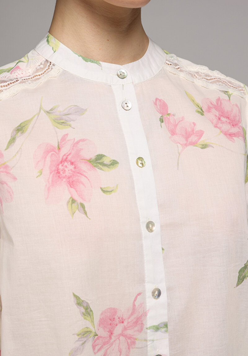 Imagine a Camasa Cu Maneca Lunga De Dama Roz Fashion Fit  Cl1078692