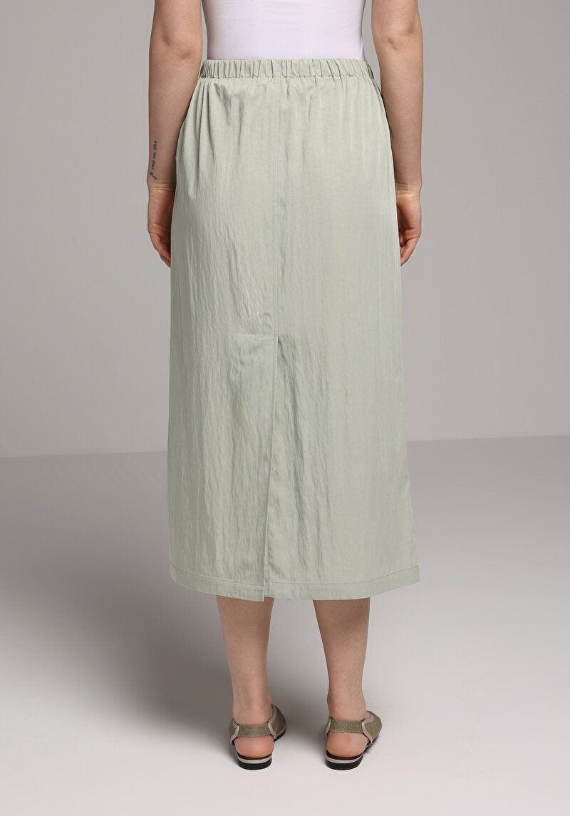Imagine a Fusta De Dama Verde Midi Cl1080028
