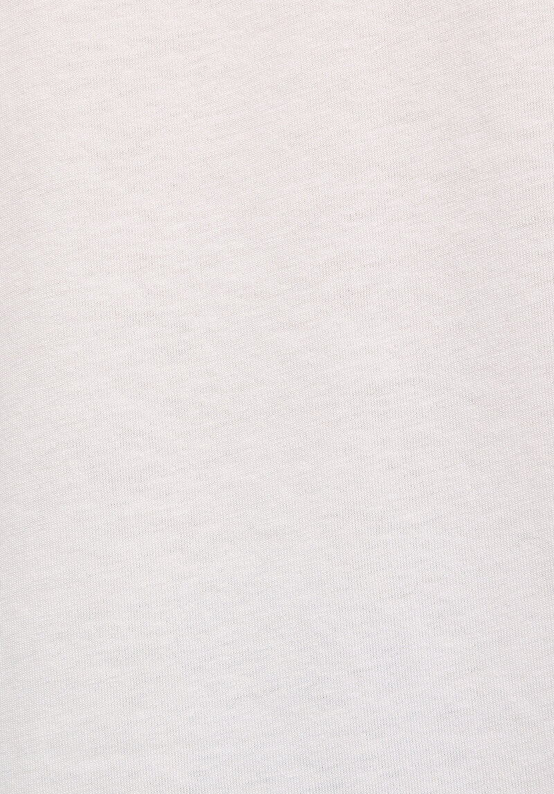 Imagine a Tricou Cu Maneca Scurta De Dama Alb Regular Fit  Cl1080071