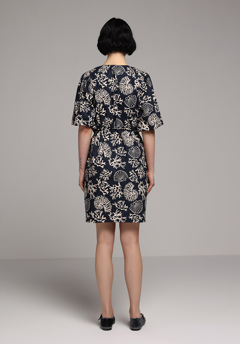 Imagine a Rochie De Dama Albastru Marin Regular Fit Cl1080556