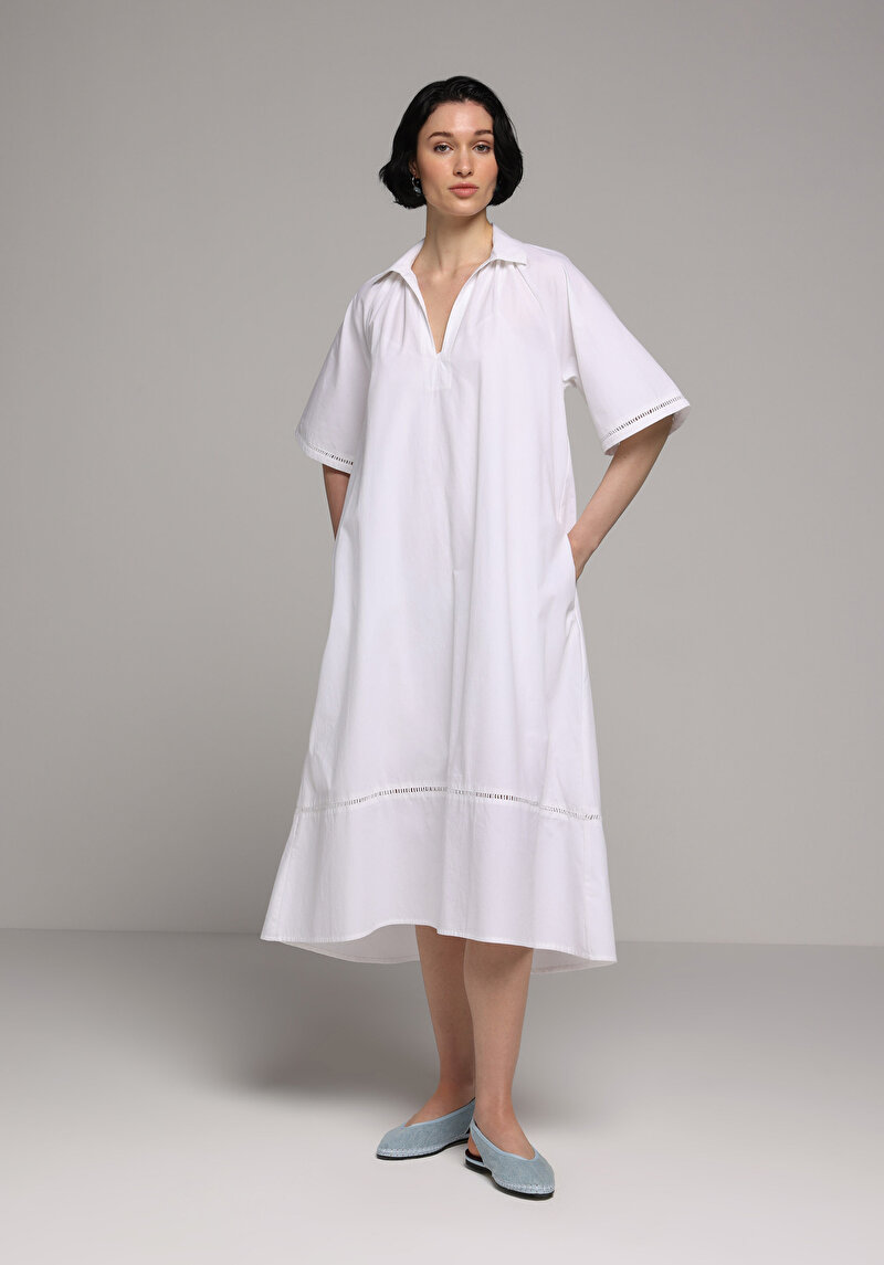 Imagine a Rochie De Dama Alb Regular Fit Cl1080928