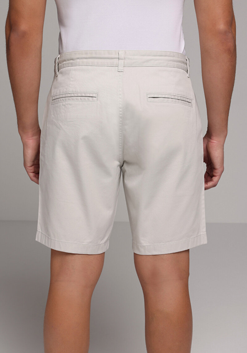 Imagine a Short / Pantaloni Scurti De Barbati Piatră Regular Fit  Cl1080007