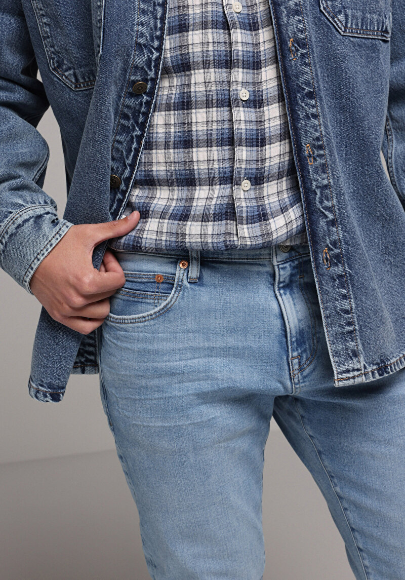 Imagine a Pantaloni De Barbati  Slim Fit 041 Danny Cl1081047