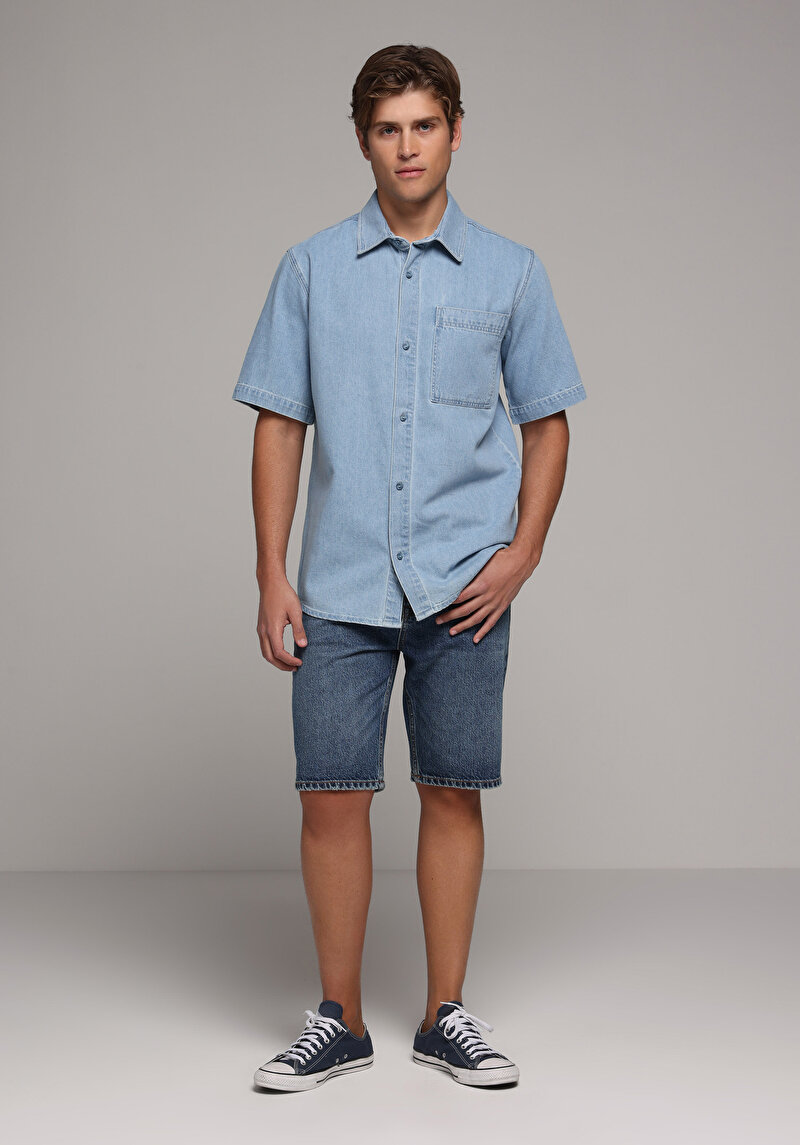 Imagine a Short / Pantaloni Scurti De Barbati  Regular Fit 045 David Cl1081087