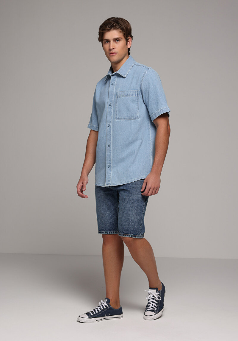 Imagine a Short / Pantaloni Scurti De Barbati  Regular Fit 045 David Cl1081087