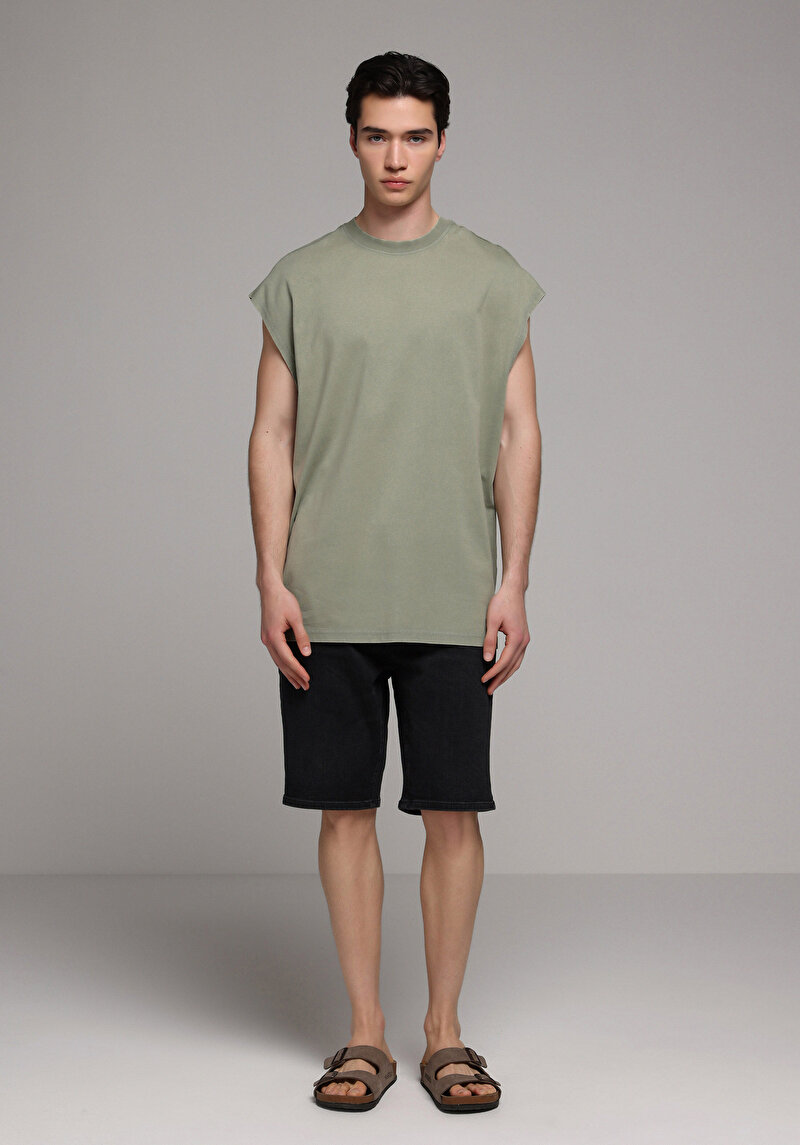Imagine a Maiou De Barbati Verde Oversize Fit  Cl1080568