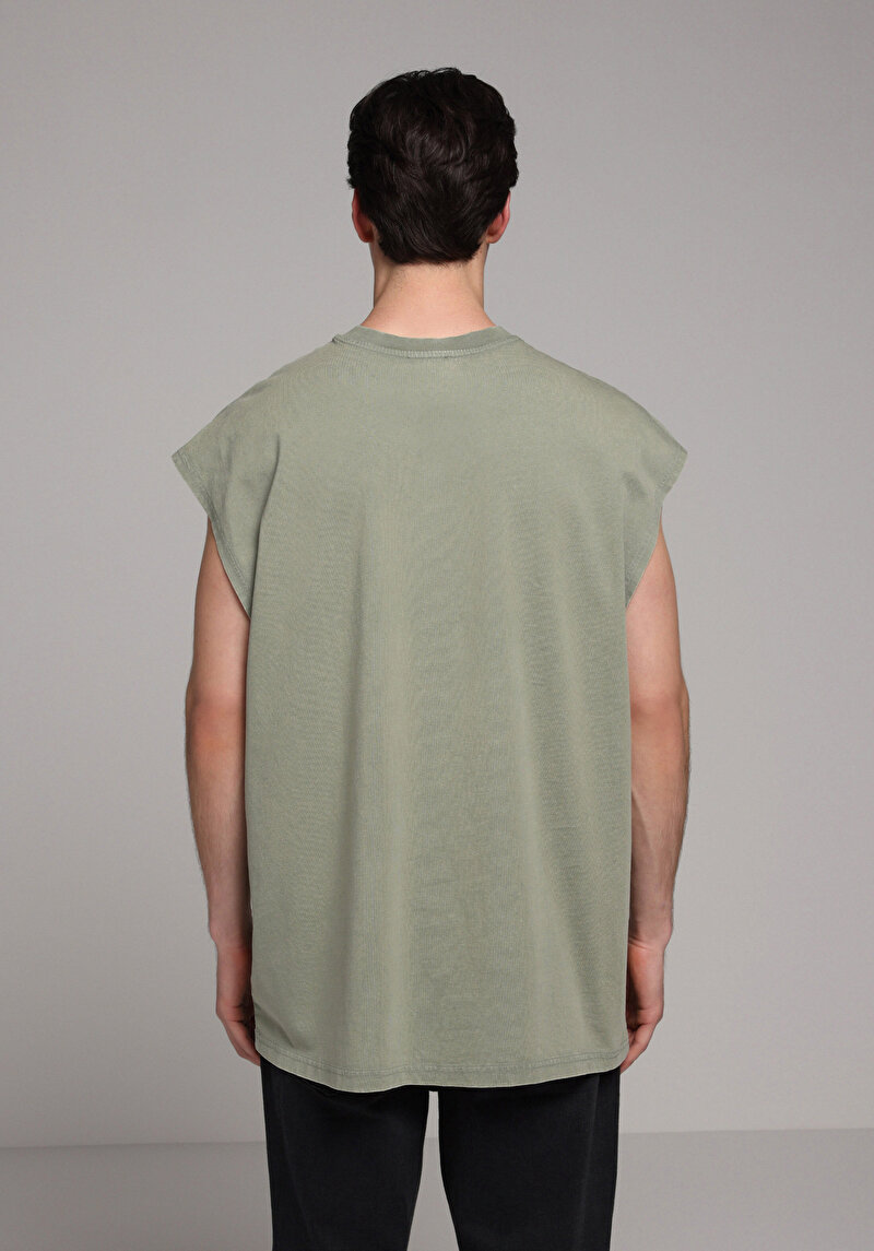 Imagine a Maiou De Barbati Verde Oversize Fit  Cl1080568
