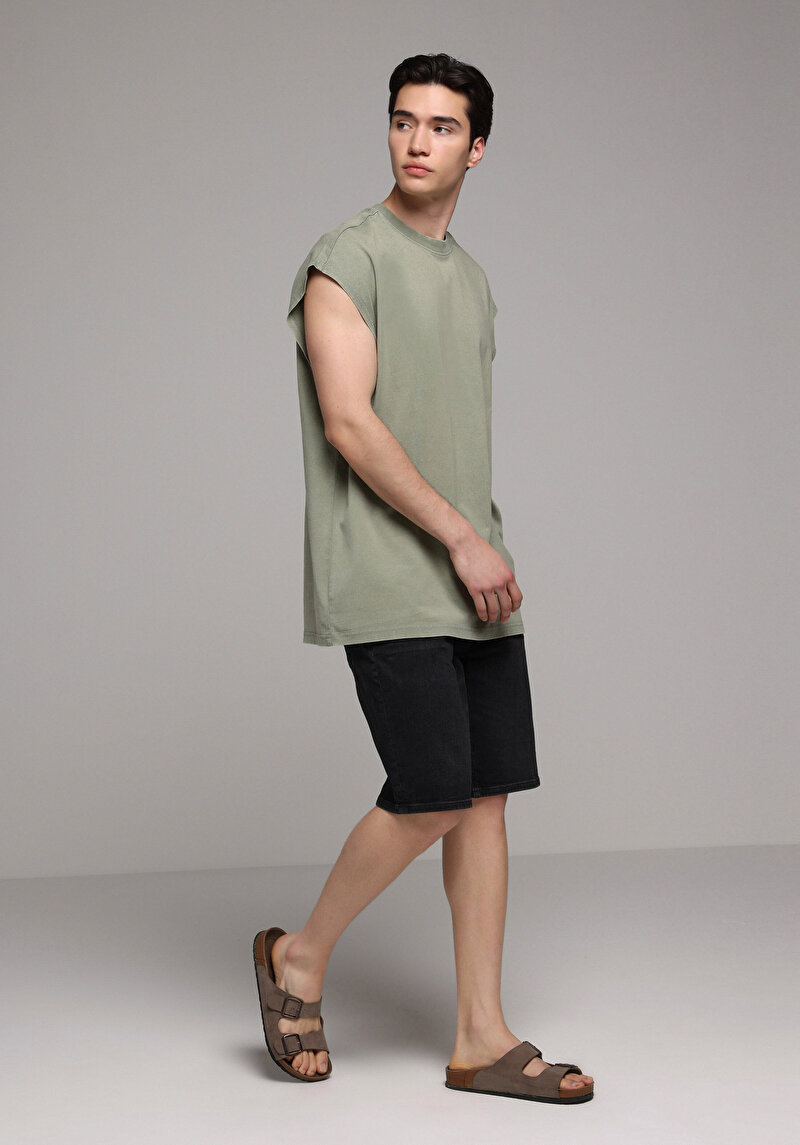 Imagine a Maiou De Barbati Verde Oversize Fit  Cl1080568