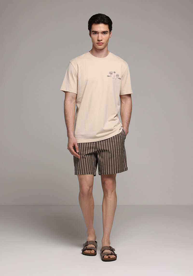 Imagine a Short De Plaja De Barbati Maro Regular Fit Cl1081039