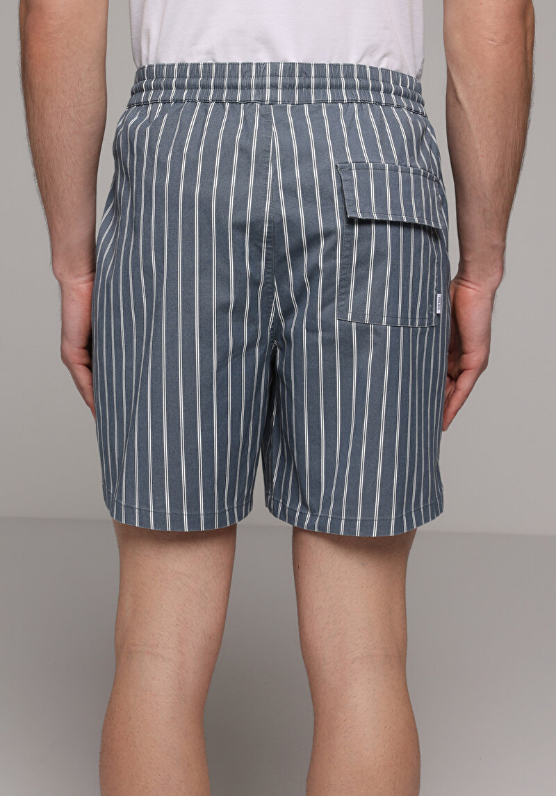 Imagine a Short De Plaja De Barbati Albastru Regular Fit Cl1081039