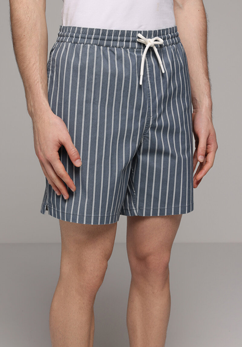 Imagine a Short De Plaja De Barbati Albastru Regular Fit Cl1081039