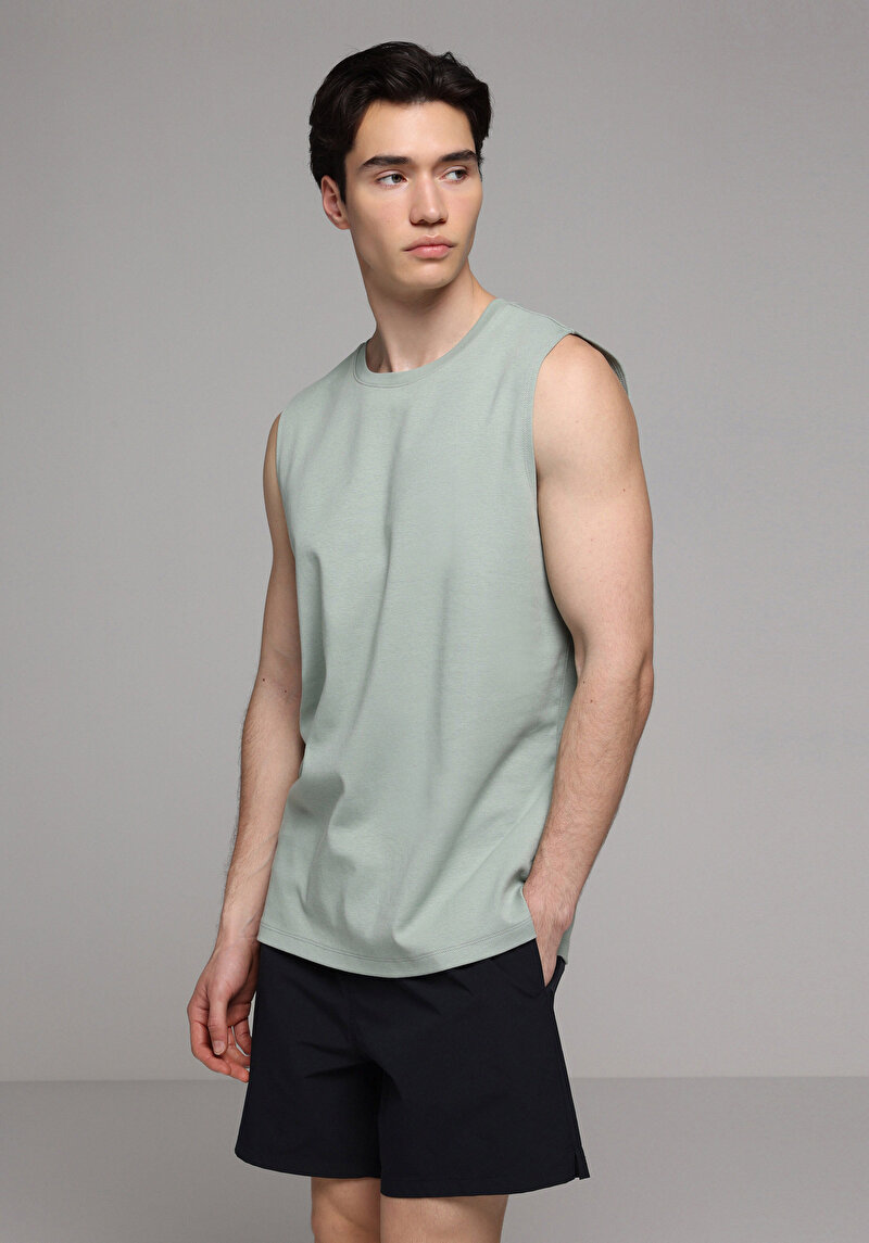 Imagine a Maiou De Barbati Verde Regular Fit  Cl1081311
