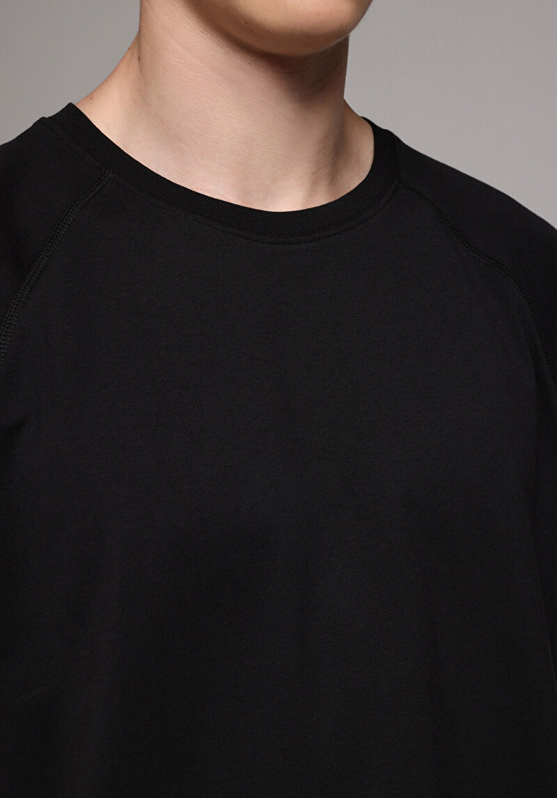 Imagine a Maiou De Barbati Negru Boxy Fit  Cl1081312