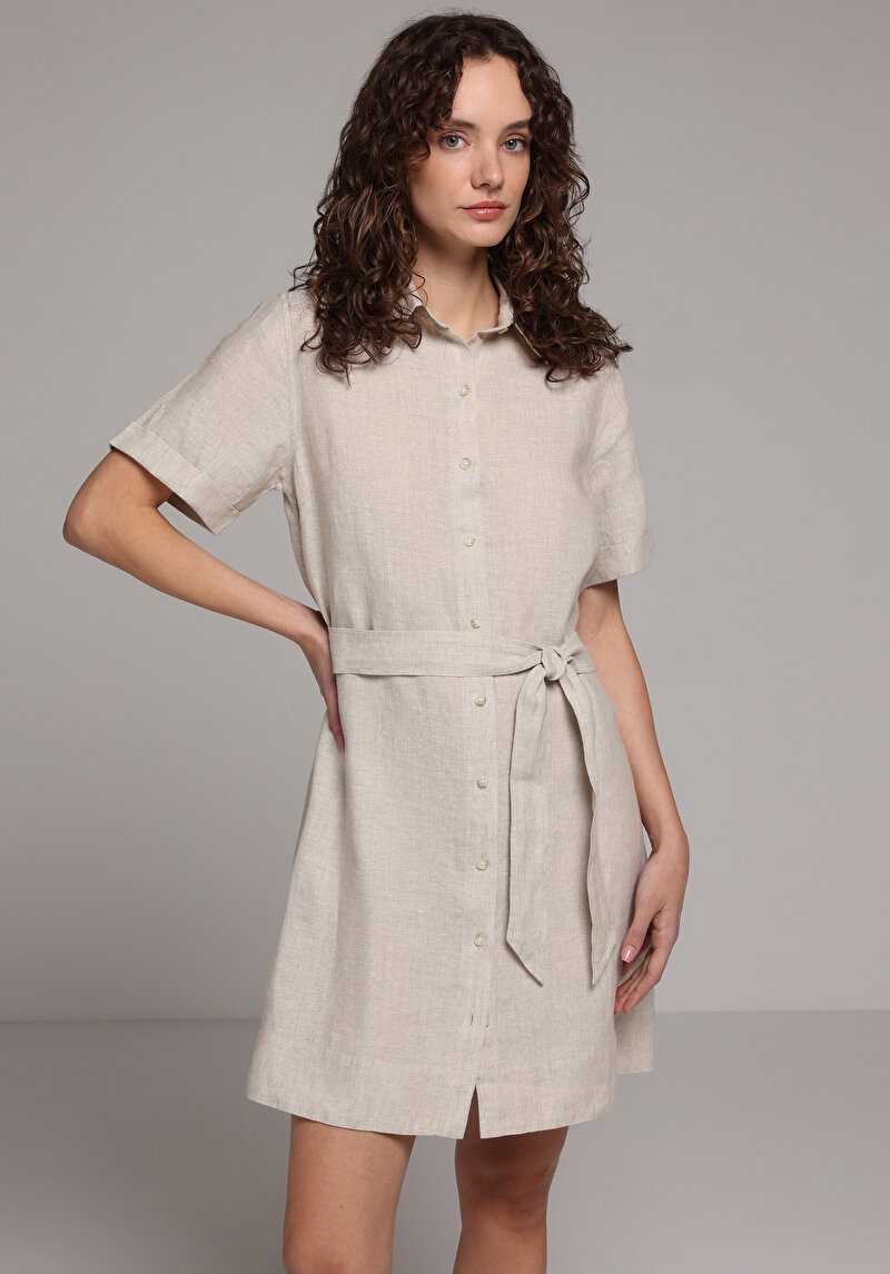 Imagine a Rochie De Dama Bej Regular Fit  Cl1079117