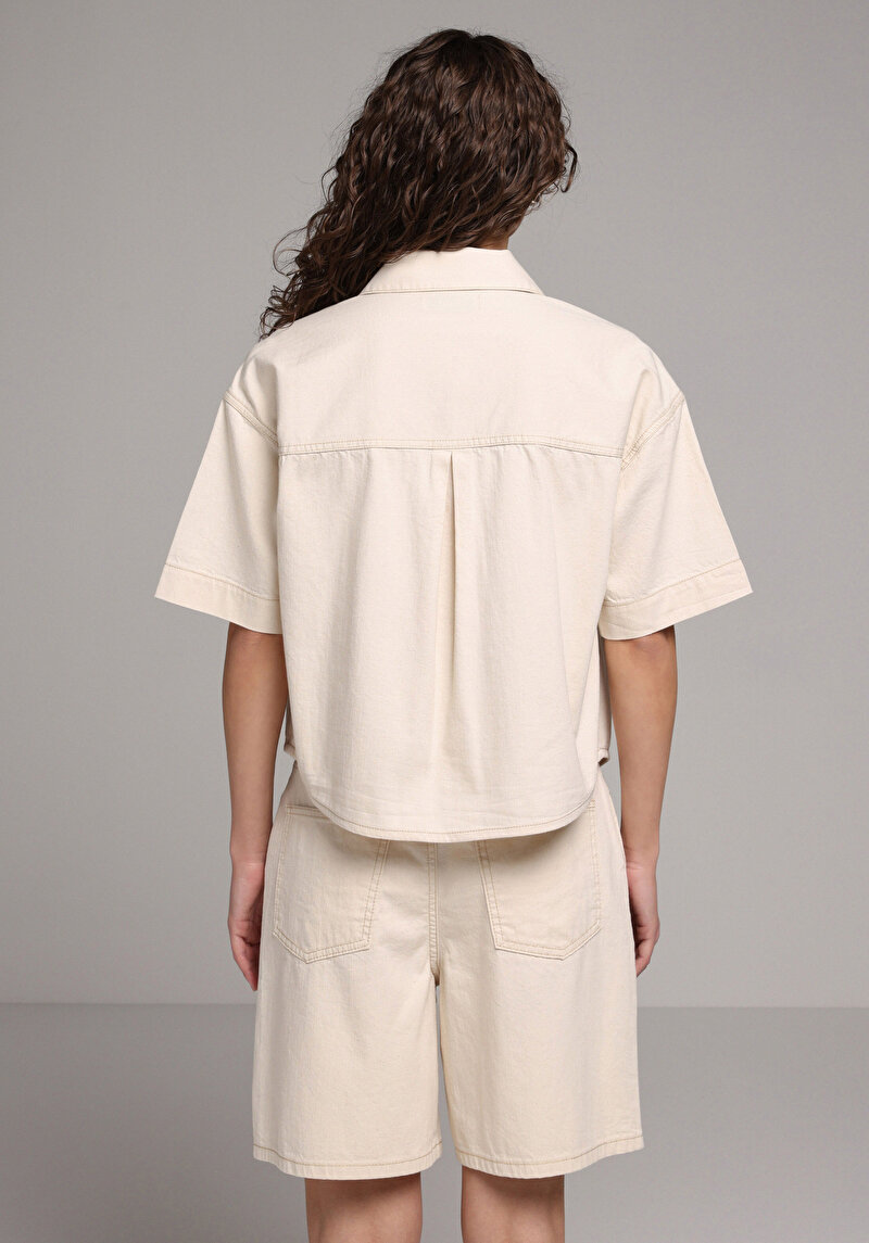 Imagine a Camasa Cu Maneca Scurta De Dama  Regular Fit  Cl1081429