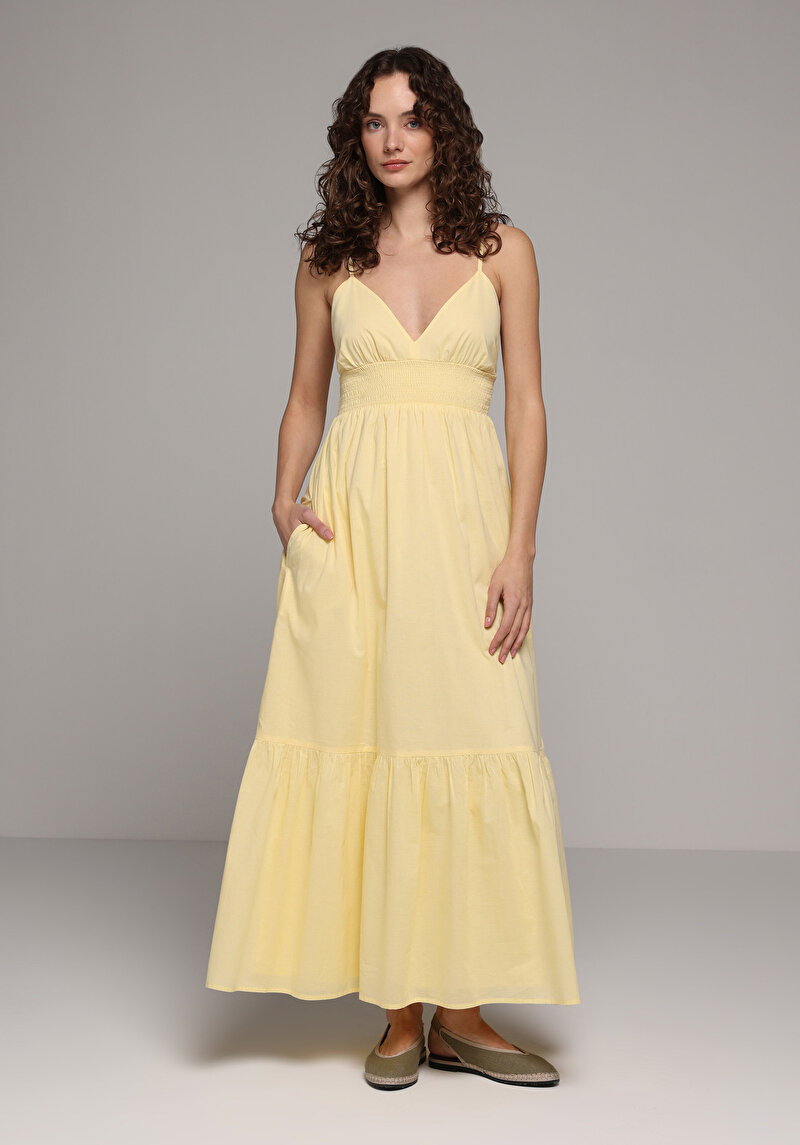 Imagine a Rochie De Dama Galben Regular Fit  Cl1080381