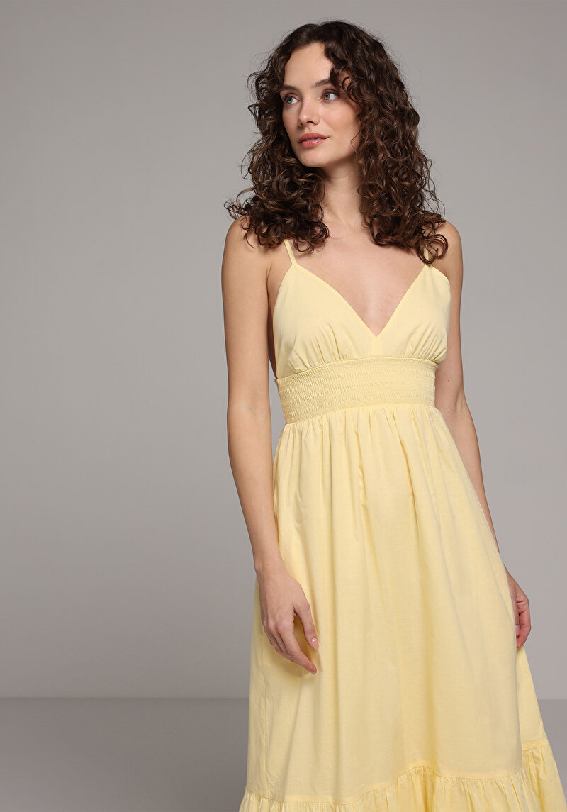 Imagine a Rochie De Dama Galben Regular Fit Cl1080381