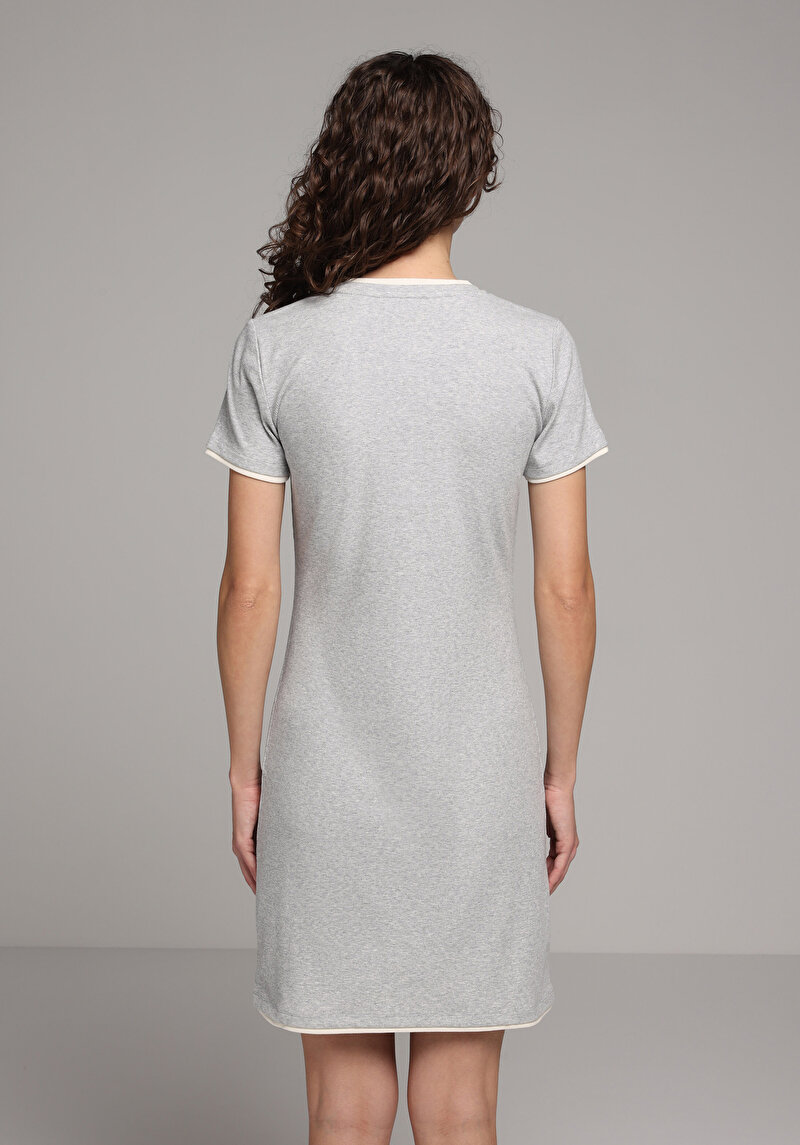 Imagine a Rochie De Dama Gri Slim Fit  Cl1079910