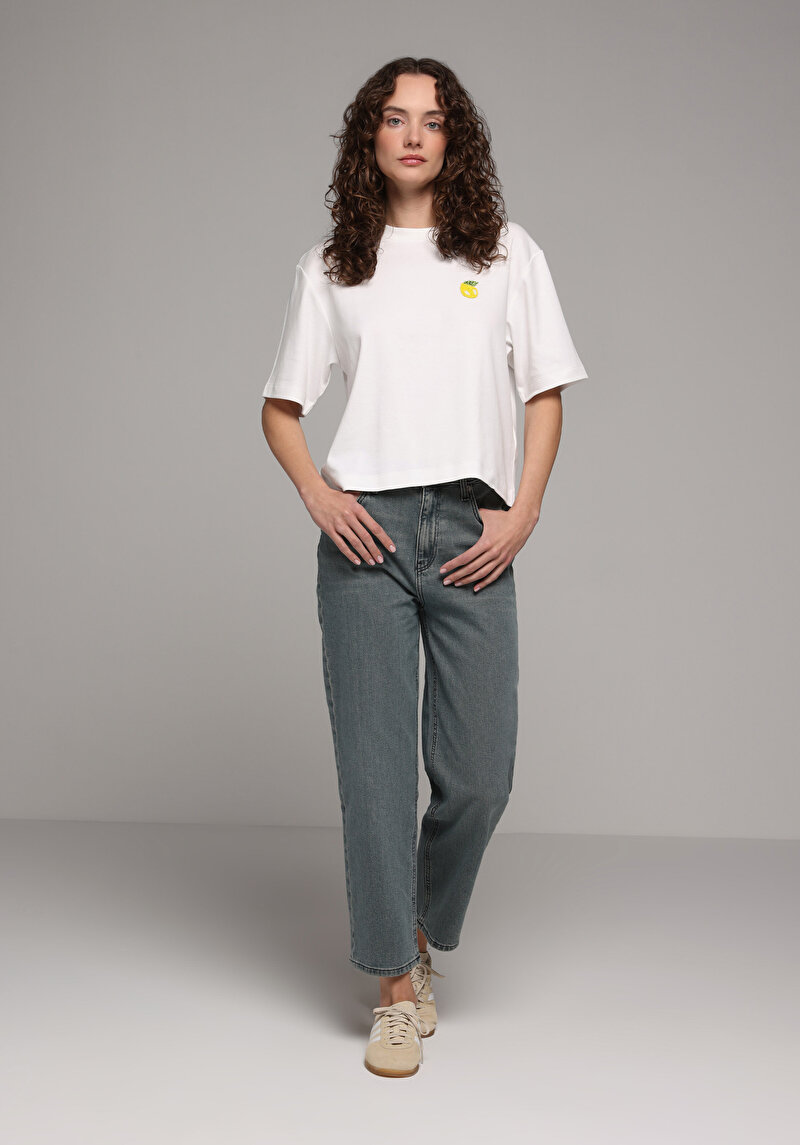 Imagine a Pantaloni De Dama  Straight Fit 884 Lauren Cl1082283