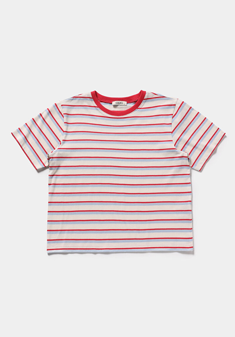 Imagine a Tricou Cu Maneca Scurta De Dama Multicolor Regular Fit  Cl1081747