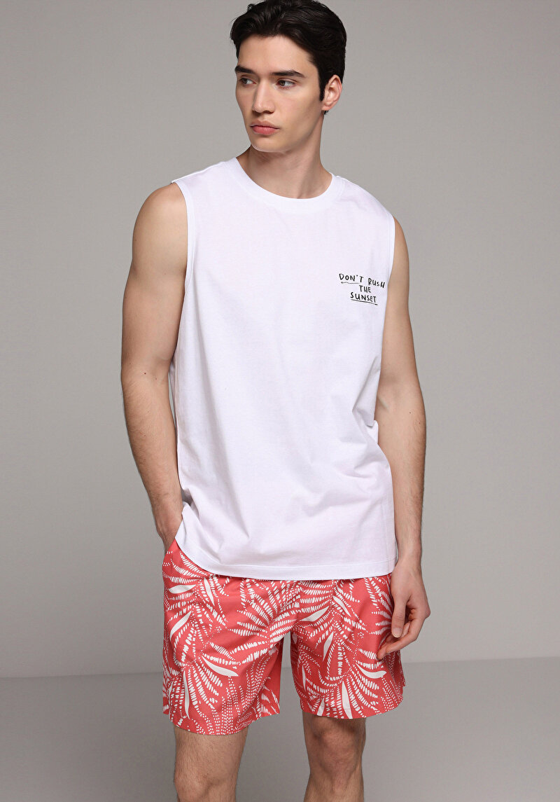 Imagine a Short De Plaja De Barbati Coral Regular Fit Cl1081113