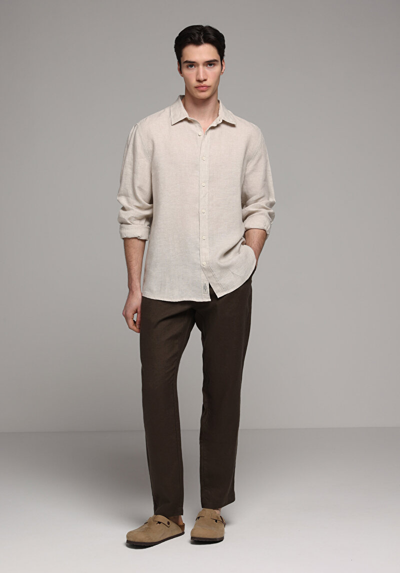 Imagine a Pantaloni De Barbati Maro Regular Fit  Cl1079999